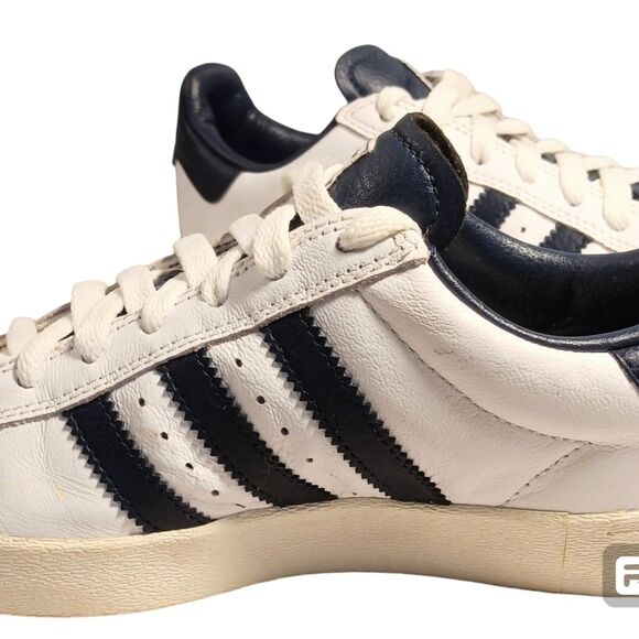 Adidas Classic Unisex Shell Toe Leather Sneakers Women's 7.5 Men's 6.5 - Picture 6 of 12